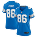 Malik Taylor Detroit Lions Nike Women's Team Game Jersey -  Blue