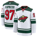 Kirill Kaprizov Minnesota Wild  Away Premium Jersey - White/Green