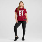 Travis Vokolek Arizona Cardinals Nike Women's  Game Jersey -  Cardinal