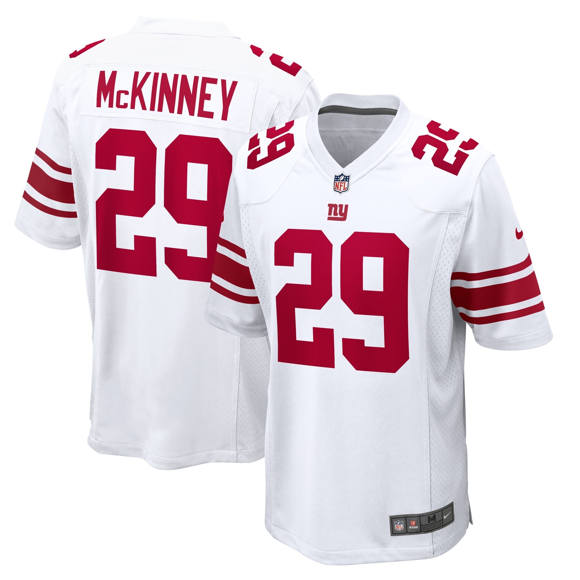 Xavier McKinney New York Giants Nike Game Jersey - Royal/White