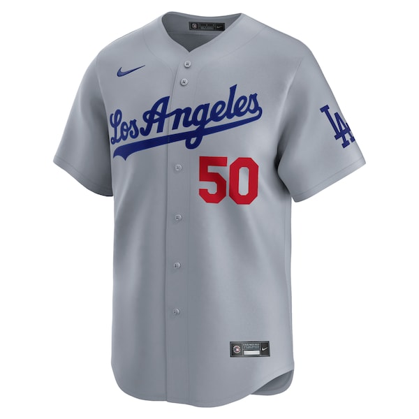 Mookie Betts Los Angeles Dodgers Nike Away Limited Player Jersey - Gray/White