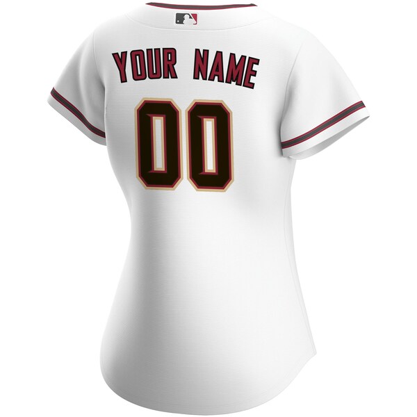 Arizona Diamondbacks Nike Women's Home Replica Custom Jersey - White