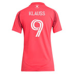 João Klauss St. Louis City SC adidas Women's 2025 Forever CITY Red Replica Player Jersey - Red