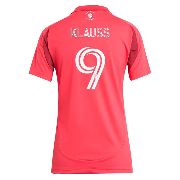 João Klauss St. Louis City SC adidas Women's 2025 Forever CITY Red Replica Player Jersey - Red