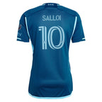 Daniel Salloi Sporting Kansas City adidas 2024 Diamonds Our Forever Authentic Player Jersey – Navy