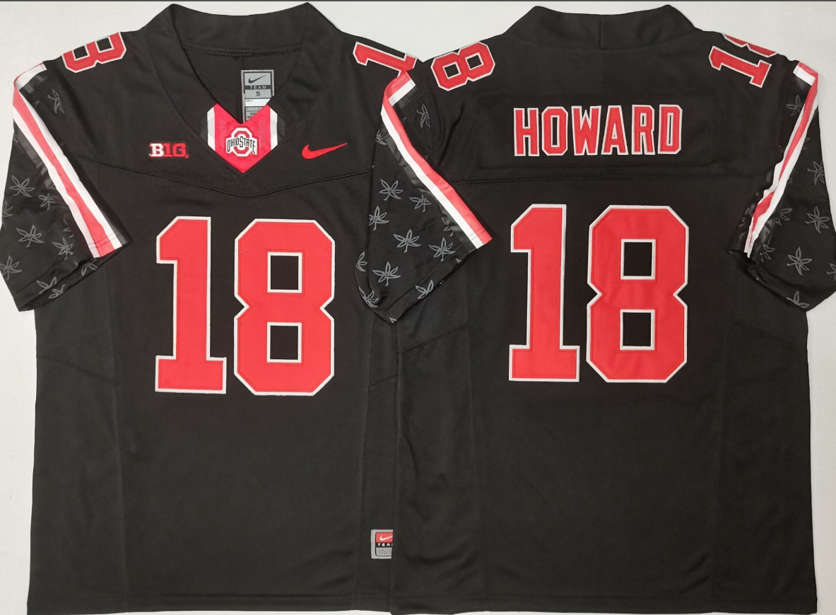 Emeka Howard  NCAA Ohio State Buckeyes Nike Vapor Limited Jersey