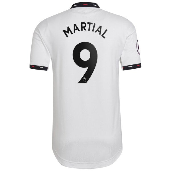 Anthony Martial Manchester United adidas 2022/23 Away Authentic Player Jersey - White