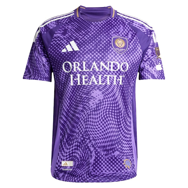 Luis Muriel Orlando City SC adidas 2025 Perfect Storm Authentic Player Jersey - Purple