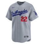 Clayton Kershaw Los Angeles Dodgers Nike Away Limited Player Jersey - Gray