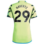 Kai Havertz Arsenal adidas 2023/24 Away Replica Player Jersey - Yellow/Green