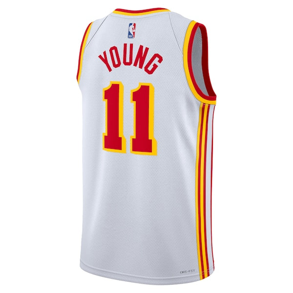 Trae Young Atlanta Hawks Nike Unisex Swingman Jersey - Association Edition - White/Red