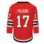 Nick Foligno Chicago Blackhawks Youth 2025 NHL Winter Classic Premier Player Jersey - Red