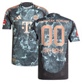 Bayern Munich adidas 2024/25 Away Authentic Custom Jersey - Black