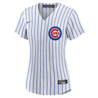 Chicago Cubs Nike Women's #1 Bride Home Replica Jersey - White