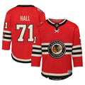 Taylor Hall Chicago Blackhawks Youth 2025 NHL Winter Classic Premier Player Jersey - Red