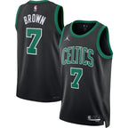 Jaylen Brown Boston Celtics Jordan Brand Unisex Swingman Jersey - Statement Edition - Black