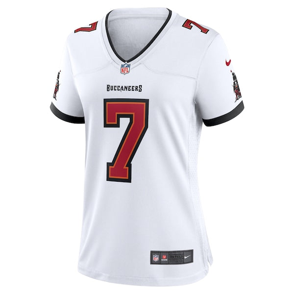 Bucky Irving Tampa Bay Buccaneers Nike Women's Game Jersey -  White/Red/Pewter
