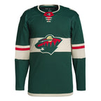Minnesota Wild adidas Home Primegreen Authentic Jersey - Green