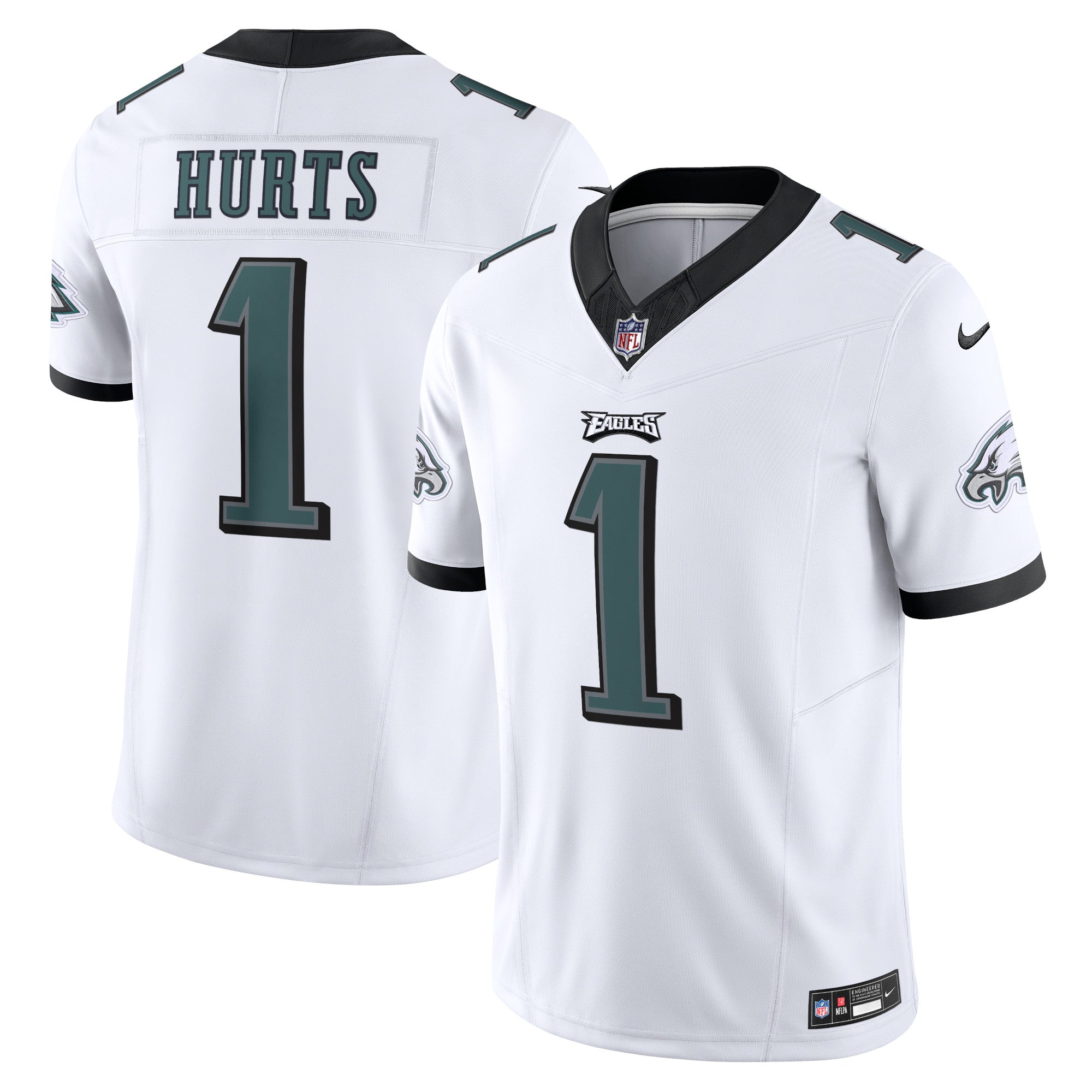 Jalen Hurts Philadelphia Eagles Nike Vapor F.U.S.E. Limited Jersey - Kelly Green/Black/Green/White