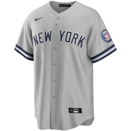 Derek Jeter New York Yankees Nike 2020 Hall of Fame Induction Road Replica Player Name Jersey - Gray