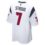 CJ Stroud Houston Texans Nike 2023 NFL Draft First Round Pick Game Jersey - White/Navy/Red