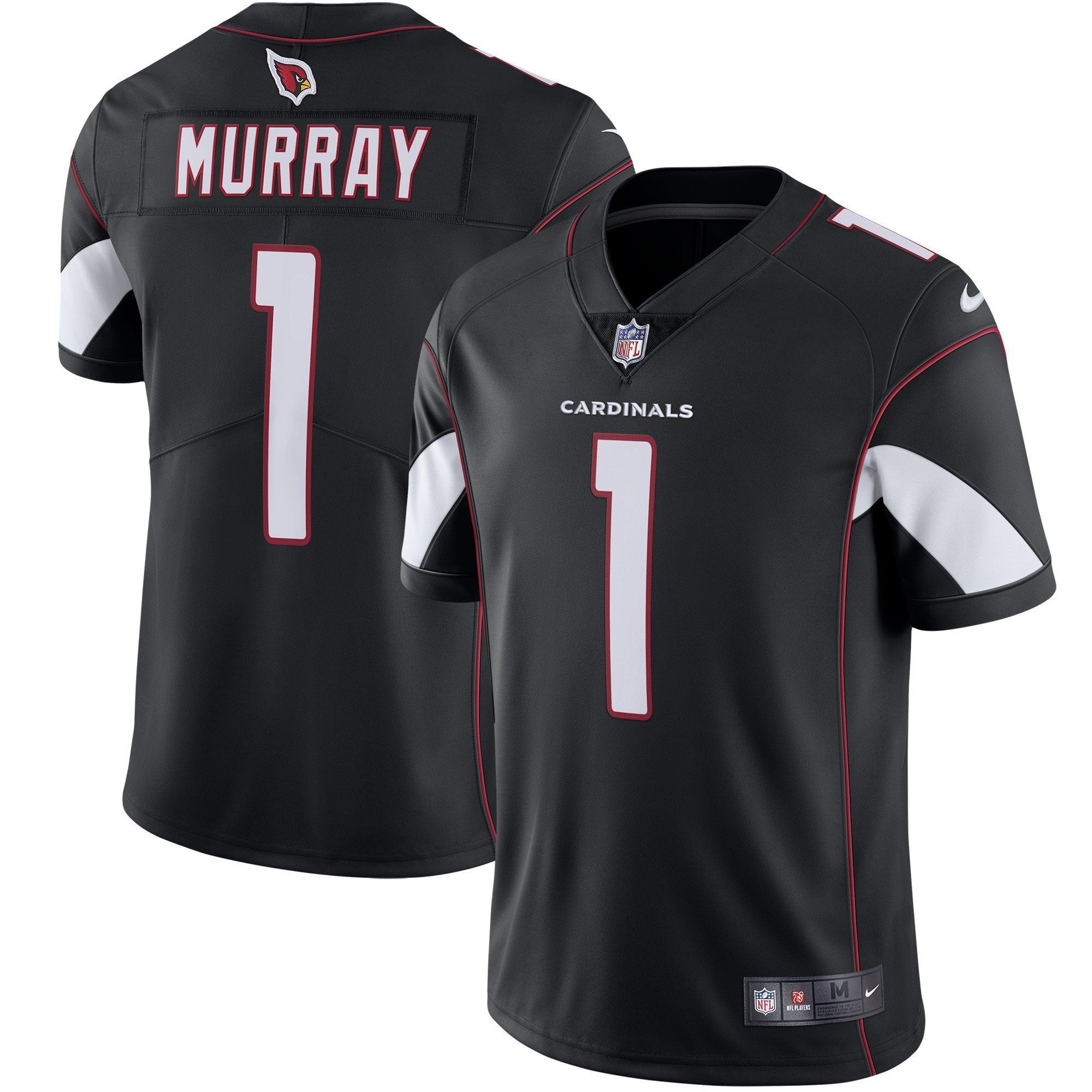 Kyler Murray Arizona Cardinals Nike Vapor Limited Jersey - White/Black/Cardinal