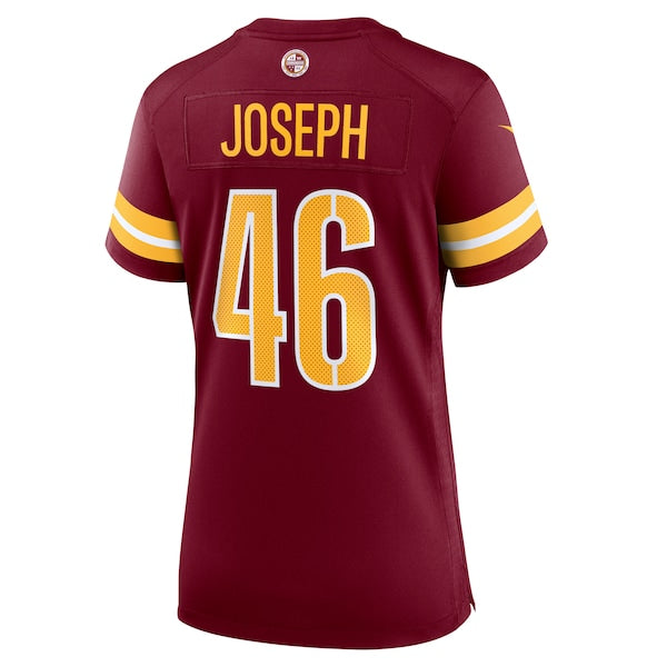 Greg Joseph Washington Commanders Nike Women's Team Game Jersey -  Burgundy