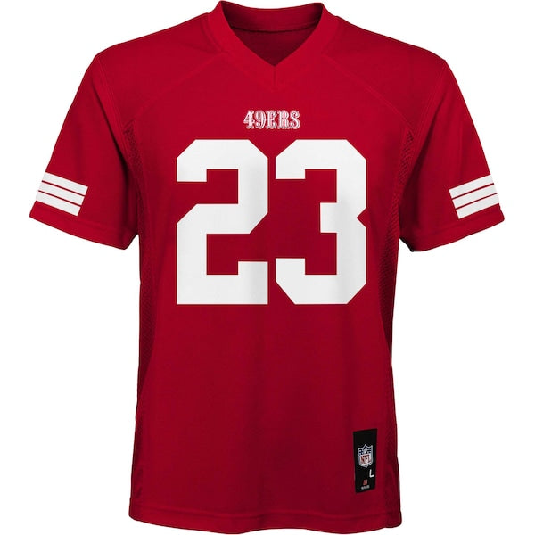 Christian McCaffrey San Francisco 49ers Preschool Replica Player Jersey - Scarlet