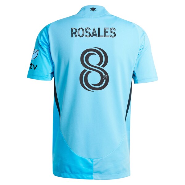 Joseph Rosales Minnesota United FC adidas 2025 CONVERGENCE Authentic Player Jersey - Blue