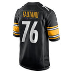 Troy Fautanu Pittsburgh Steelers Nike 2024 NFL Draft First Round Pick Player Game Jersey - Black