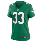 Cooper DeJean Philadelphia Eagles Nike Women's Alternate Game Jersey -  Kelly Green/Green