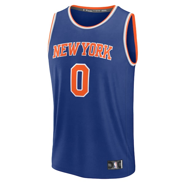 Donte DiVincenzo New York Knicks  Fast Break Replica Player Jersey - Icon Edition - Royal