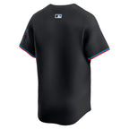 Miami Marlins Nike Alternate Limited Jersey - Black