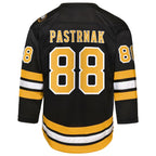 David Pastrnak Boston Bruins Youth Home Replica Player Jersey - Black