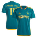 Gabriel Pec LA Galaxy adidas 2024 LA Kit Replica Player Jersey - Green