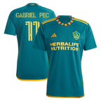 Gabriel Pec LA Galaxy adidas 2024 LA Kit Replica Player Jersey - Green
