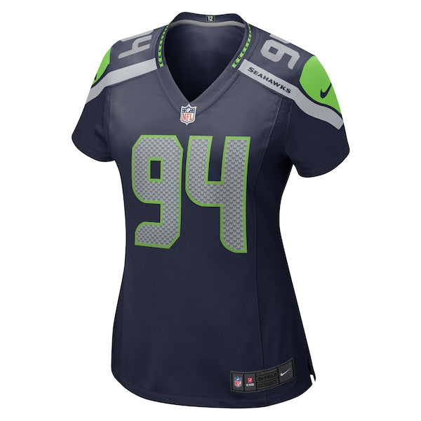 Mike Morris Seattle Seahawks Nike Women's  Game Jersey - College Navy