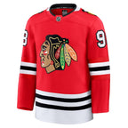 Connor Bedard Chicago Blackhawks  Home Premium Jersey - Red/White