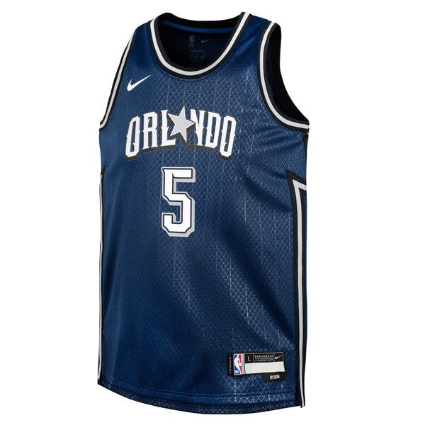 Paolo Banchero Orlando Magic Nike Youth  Swingman Replica Jersey - City Edition - Navy
