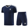 Adidas Short Sleeve Training Jersey Set - AD07- Dark Blue