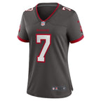 Bucky Irving Tampa Bay Buccaneers Nike Women's Alternate Game Jersey -  Pewter/Red/White