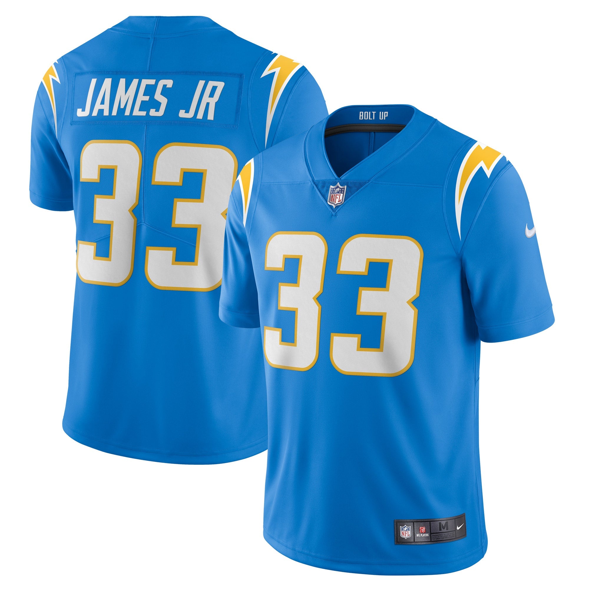 Derwin James Los Angeles Chargers Nike 2nd Alternate Vapor Limited Jersey - Royal/Powder Blue