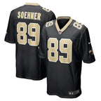 Dylan Soehner New Orleans Saints Nike Game Jersey - Black