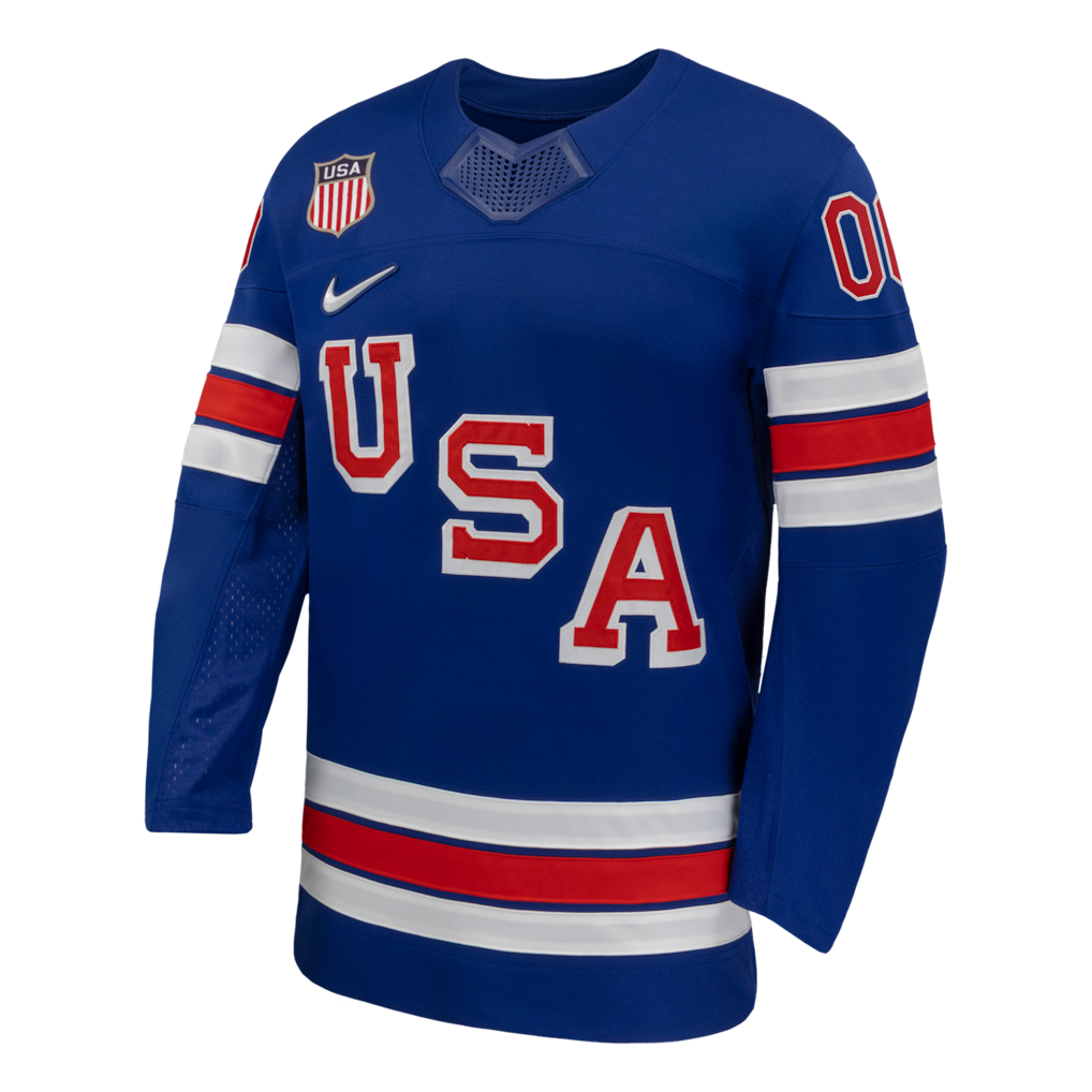 USA Hockey Nike 2026 Home Replica Custom Jersey - Royal