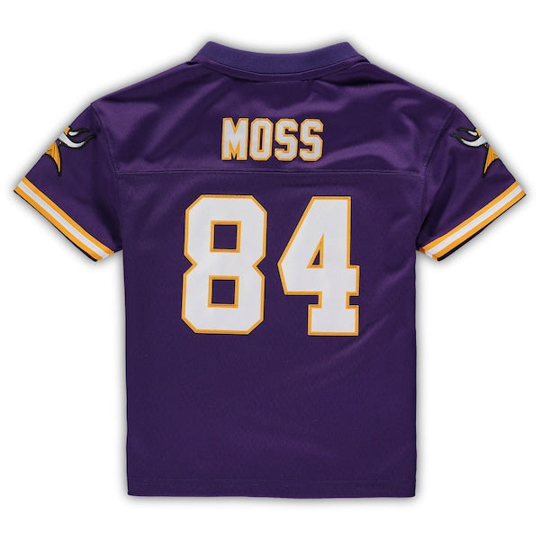 Randy Moss Minnesota Vikings Male Preschool 1998 Retired Legacy Jersey - Purple