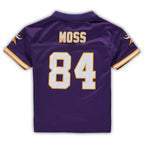 Randy Moss Minnesota Vikings Male Preschool 1998 Retired Legacy Jersey - Purple