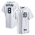 Matt Vierling Detroit Tigers Nike Home Replica Jersey - White