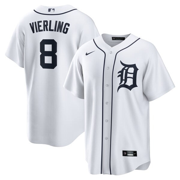 Matt Vierling Detroit Tigers Nike Home Replica Jersey - White