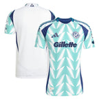 New England Revolution adidas 2025 Eastern White Pine x Flag of New England Authentic Jersey - White