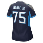 Dan Moore Jr. Tennessee Titans Nike Women's Team Game Jersey -  Navy